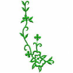 Flowers And Tree Embroidery Design 10 Flowers And Tree Embroidery Design 10